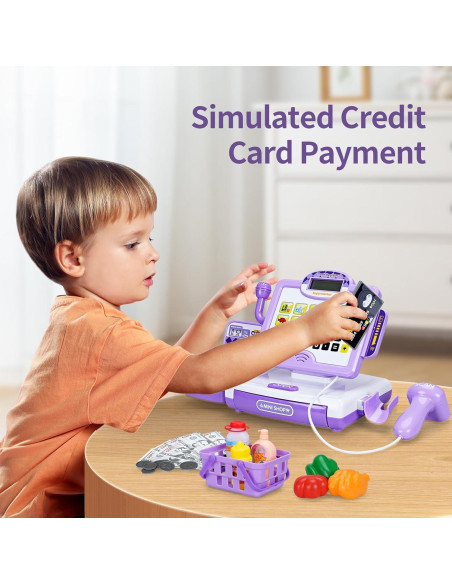 Caja Registradora Juguete Five Star Toys 57 Piezas Educativa