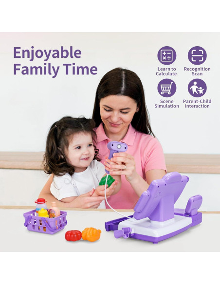 Caja Registradora Juguete Five Star Toys 57 Piezas Educativa