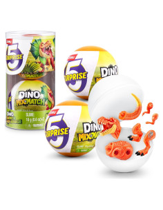 5 Sorpresa Dino Mezcla y Combina ZURU - Juguete Coleccionable