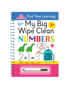 My Big Wipe Clean Numbers: Wipe-Clean Workbook (First Time Learning)