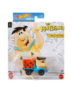 Hot Wheels Auto Coleccionable Fred Flintstone 1:64
