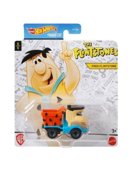 Hot Wheels Auto Coleccionable Fred Flintstone 1:64
