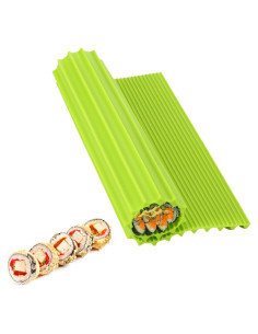 Estera de Sushi de Silicona HJZHII Antiadherente 21.8x19.8 cm