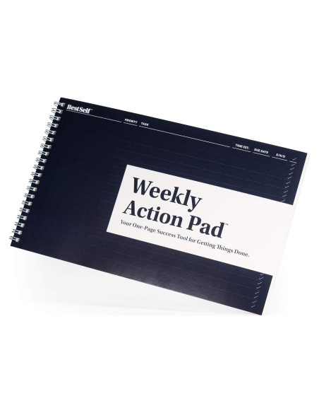 Planificador de Tareas Diarias BestSelf Co. 52 Semanas 17.78x29.85cm
