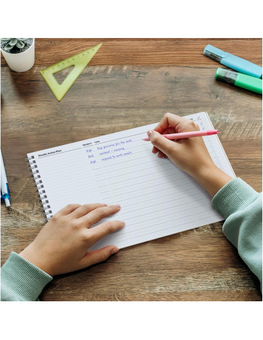 Planificador de Tareas Diarias BestSelf Co. 52 Semanas 17.78x29.85cm