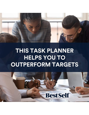 Planificador de Tareas Diarias BestSelf Co. 52 Semanas 17.78x29.85cm