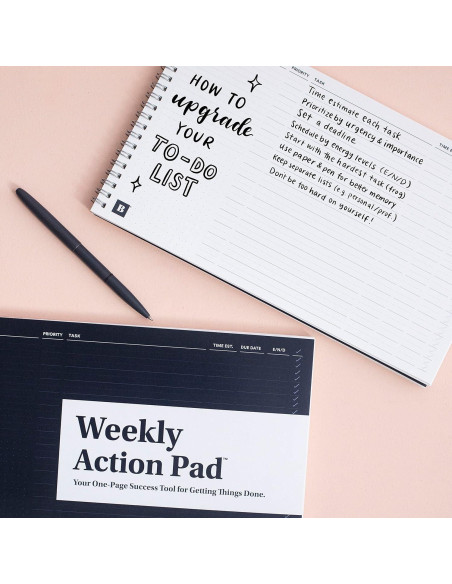 Planificador de Tareas Diarias BestSelf Co. 52 Semanas 17.78x29.85cm