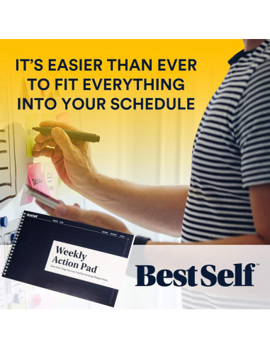 Planificador de Tareas Diarias BestSelf Co. 52 Semanas 17.78x29.85cm
