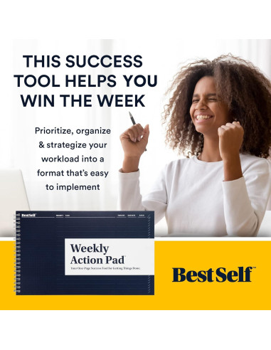 Planificador de Tareas Diarias BestSelf Co. 52 Semanas 17.78x29.85cm