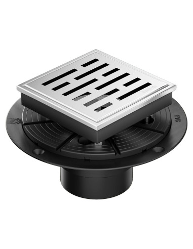 Desagüe de Ducha Cuadrado Neodrain 10x10 cm Acero Inoxidable