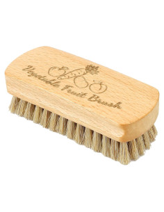 Cepillo de Verduras SEPGLITTER de Madera, Limpieza Eficaz