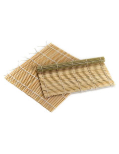 Estera de Sushi de Bambú BAYU STORE 28x28 cm Cuadrada