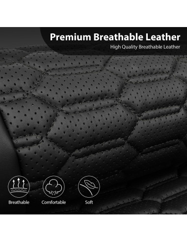 Cubiertas de Asiento de Cuero PU Negro CAR PASS Juego Completo