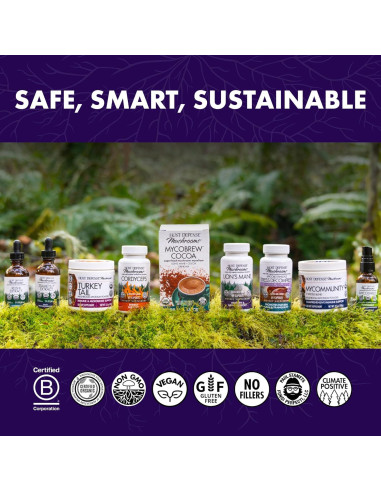 Suplemento de Hongos Host Defense Stamets 7 - 30 Cápsulas