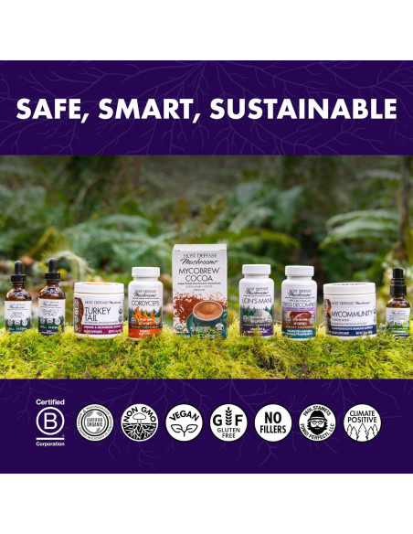 Suplemento de Hongos Host Defense Stamets 7 - 30 Cápsulas