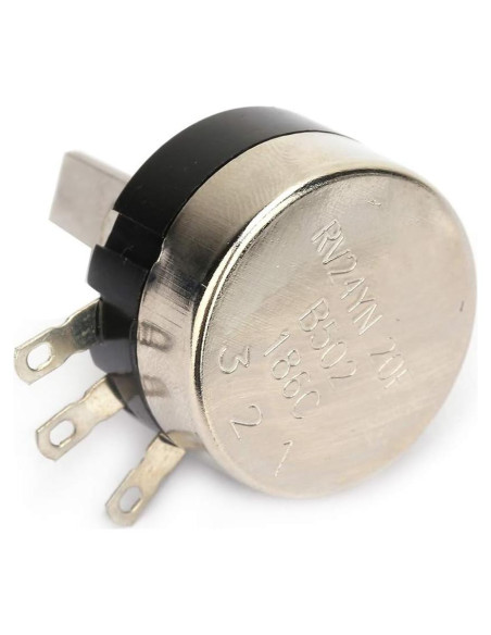 Potenciómetro de Círculo Único Yosoo 5K Película de Carbono Potenciómetro de Círculo Único Yosoo 5K Película de Carbono