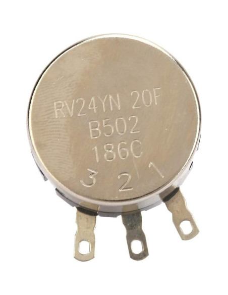 Potenciómetro de Círculo Único Yosoo 5K Película de Carbono Potenciómetro de Círculo Único Yosoo 5K Película de Carbono