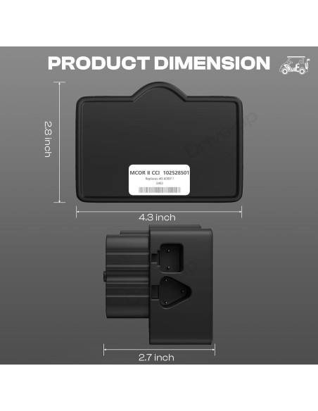 Acelerador de Potenciómetro MCOR Drive-up para Club Car 2004-2011