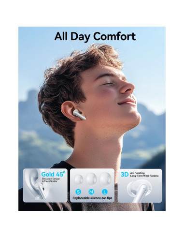 Auriculares Inalámbricos HUIFU T12 Bluetooth 5.3 IPX7 40H