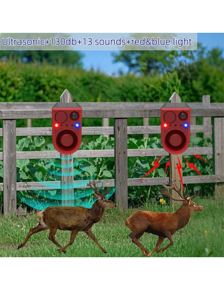 Alarma de Movimiento Solar HULPPRE con 13 Sonidos y Control Remoto