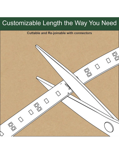 Luz de Tira LED 2.44m Buena Iluminación 930 Lúmenes 3000K