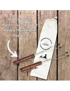 Juego de 7 Palitos Telescópicos para S'mores SUMPRI 2