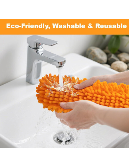 Duster de Microfibra Bryquelin 40.64 cm Mango Largo Lavable