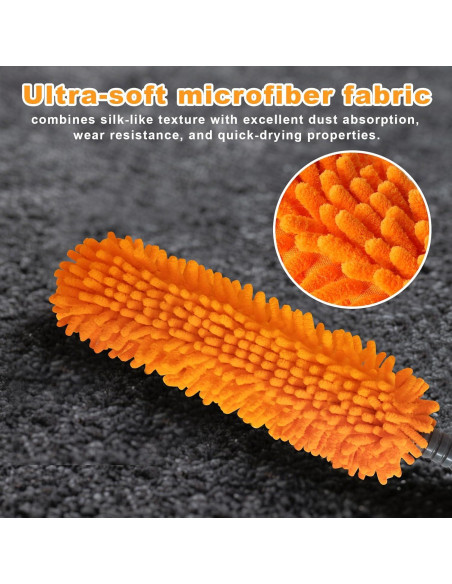 Duster de Microfibra Bryquelin 40.64 cm Mango Largo Lavable