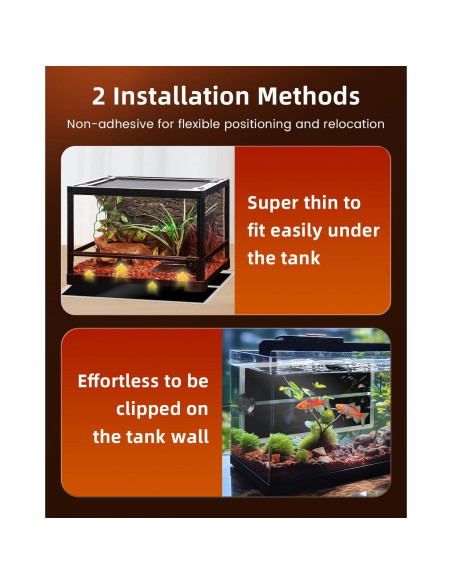 Alfombrilla Térmica 7W GlowUp para Reptiles y Anfibios