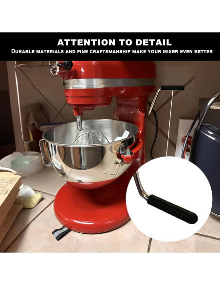 Mango de Batidora de Pie KitchenAid Pro 5 Plus LXLO Negro