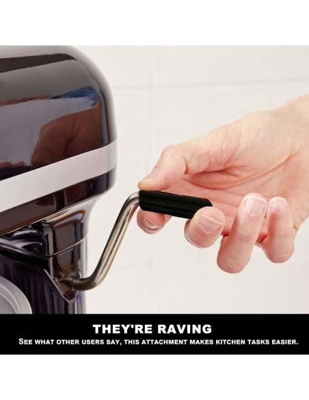 Mango de Batidora de Pie KitchenAid Pro 5 Plus LXLO Negro