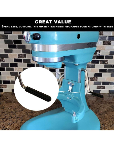 Mango de Batidora de Pie KitchenAid Pro 5 Plus LXLO Negro