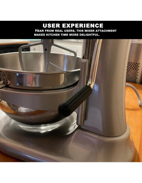 Mango de Batidora de Pie KitchenAid Pro 5 Plus LXLO Negro