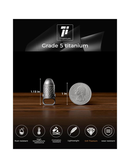 Llave Magnética FEGVE Ti 2 Pack - Titanio Alta Resistencia