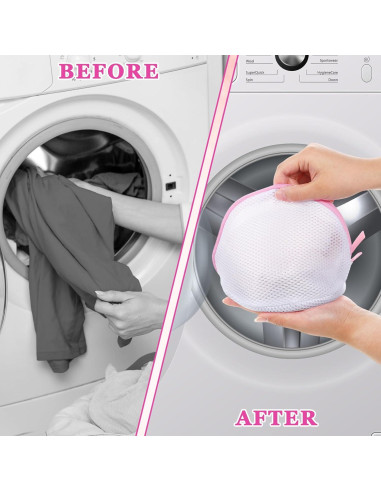 Bolsas de Lavado de Sujetadores Aysatogc 2 Piezas 17x15cm