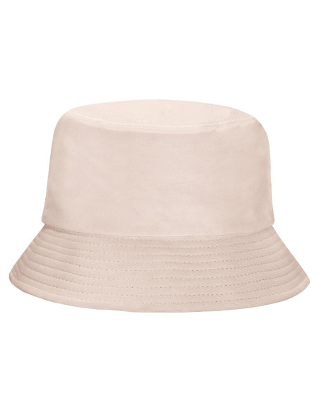 Sombrero de Cubo Unisex Rosoz Beige Plegable UV 50+