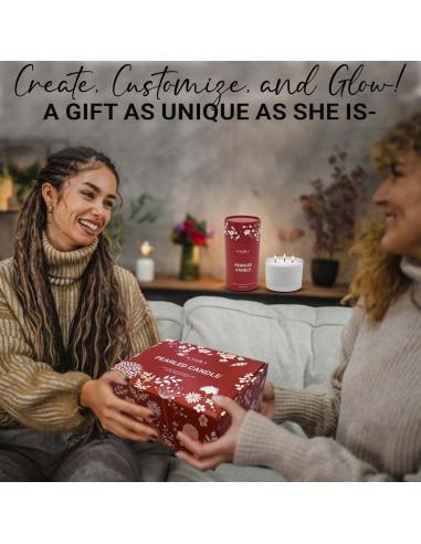 Kit de Fabricación de Velas Fiora Naturals - 30 Mechas, 510g Cera