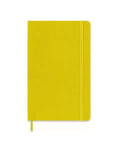 Cuaderno Moleskine Tapa Dura Grande Amarillo Heno 240 Páginas