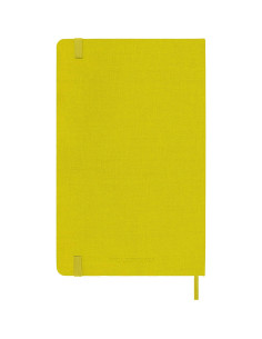 Cuaderno Moleskine Tapa Dura Grande Amarillo Heno 240 Páginas 2