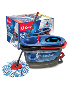 Sistema de Mop y Cubo RinseClean O-Cedar | Limpieza Eficaz