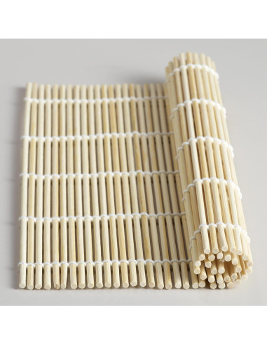 Juego de 2 Esteras de Bambú JapanBargain para Sushi 26.67 cm