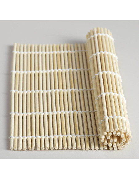 Juego de 2 Esteras de Bambú JapanBargain para Sushi 26.67 cm