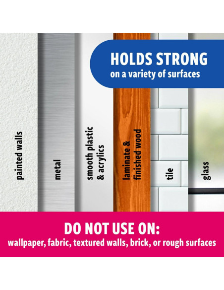 Ganchos Mixtos Command Aloe - 9 Ganchos Adhesivos Sin Daños