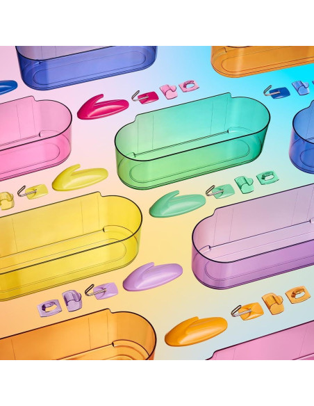 Ganchos Mixtos Command Aloe - 9 Ganchos Adhesivos Sin Daños