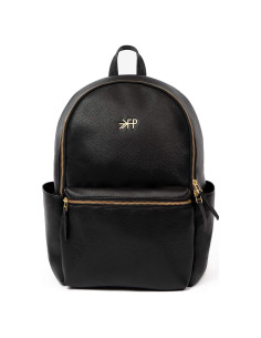 Mochila Clásica de Ciudad Freshly Picked Ébano, Cuero Vegano