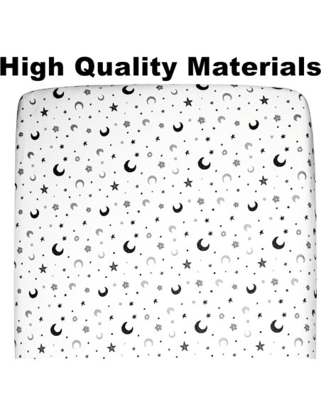 Conjunto de 4 Sábanas para Cuna FIGEPO Estrella y Luna
