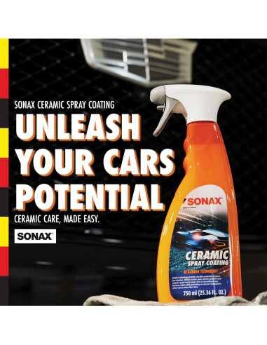 Recubrimiento Cerámico en Spray SONAX 750ml - Brillo y Protección