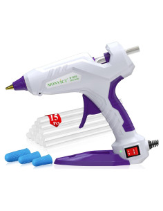 Pistola de Pegamento Caliente MONVICT 60/100W con 15 Barras