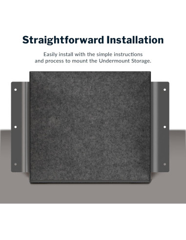 Organizador Bajo Escritorio Vari - Cajón y Estante 30.5x49cm