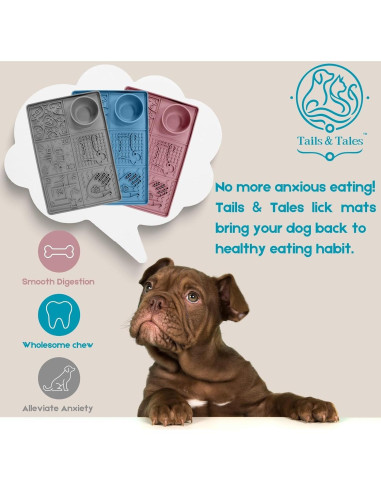 Alfombrilla de Lamer Tails & Tales Grande Antideslizante